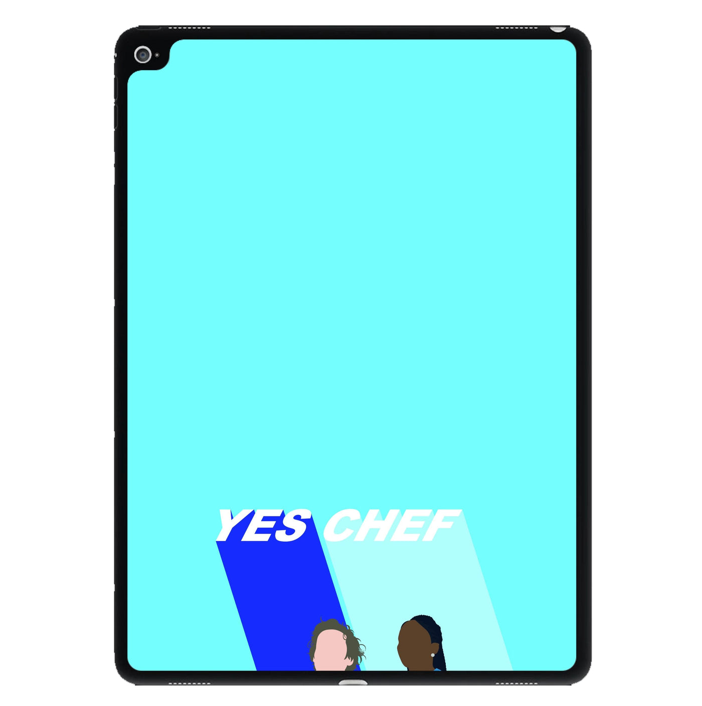 Yes Chef Blue iPad Case