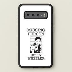 Missing Person Holly Galaxy S10 Case