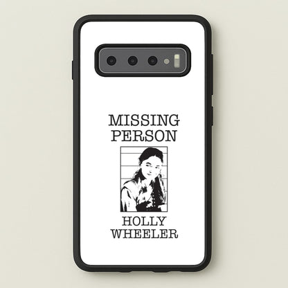 Missing Person Holly Galaxy S10 Case