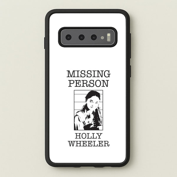 Missing Person Holly Galaxy S10 Case