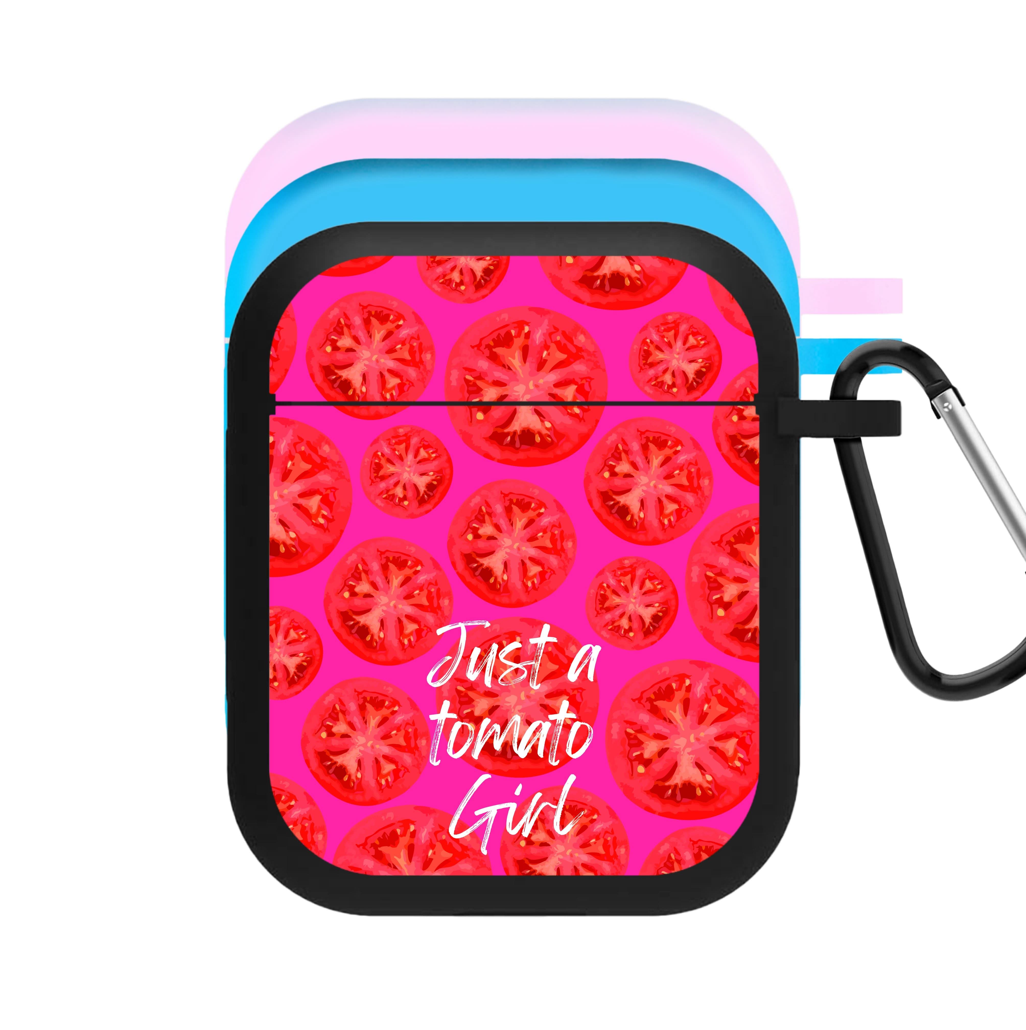 Just A Tomato Girl AirPods Case