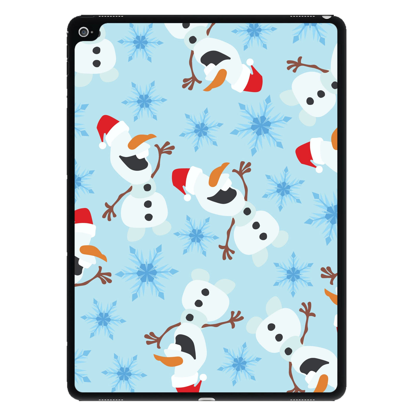 Snowman Pattern iPad Case