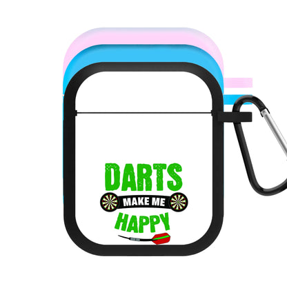 Darts Make Me Happy AirPods Case