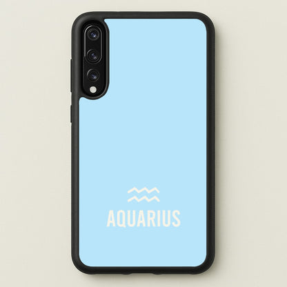 Aquarius Pastel Zodiac Huawei P20 Pro Case
