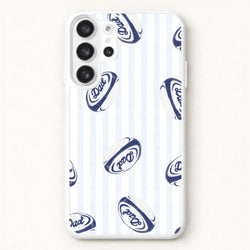 Dad Rugby Ball Pattern Galaxy S26 Ultra Case