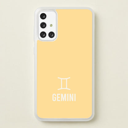 Gemini Pastel Zodiac Galaxy A71 Case