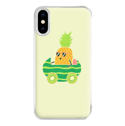 Summer Drive Pineapple Phone Case