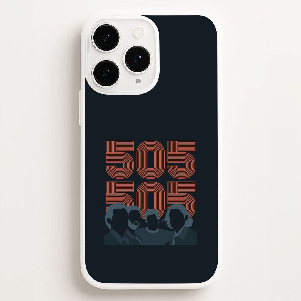 505 Band Members Dark Phone Case for Apple iPhone, Samsung Galaxy, Huawei and Google Pixel