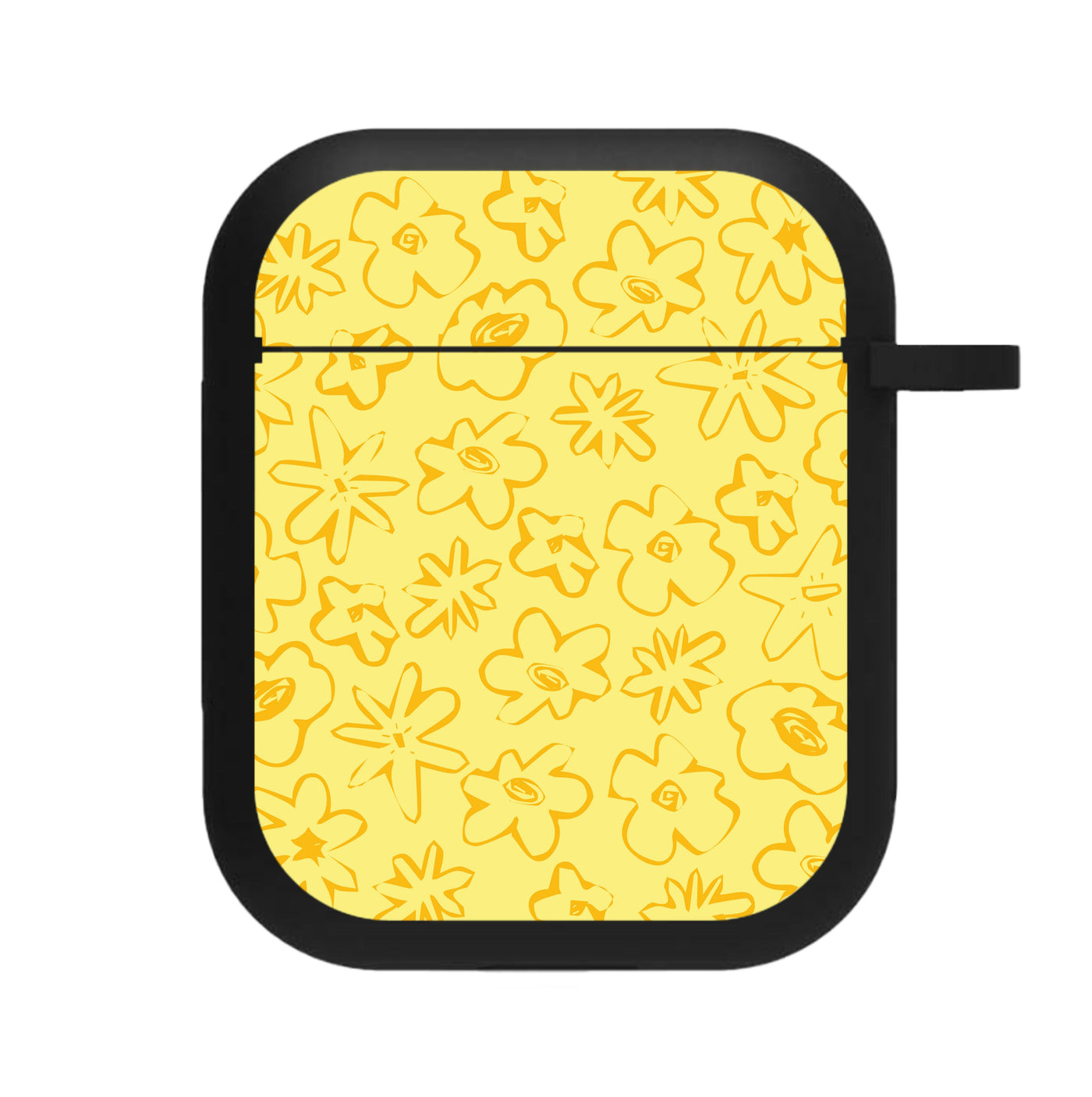 Yellow And Orange - Floral Patterns AirPods Case