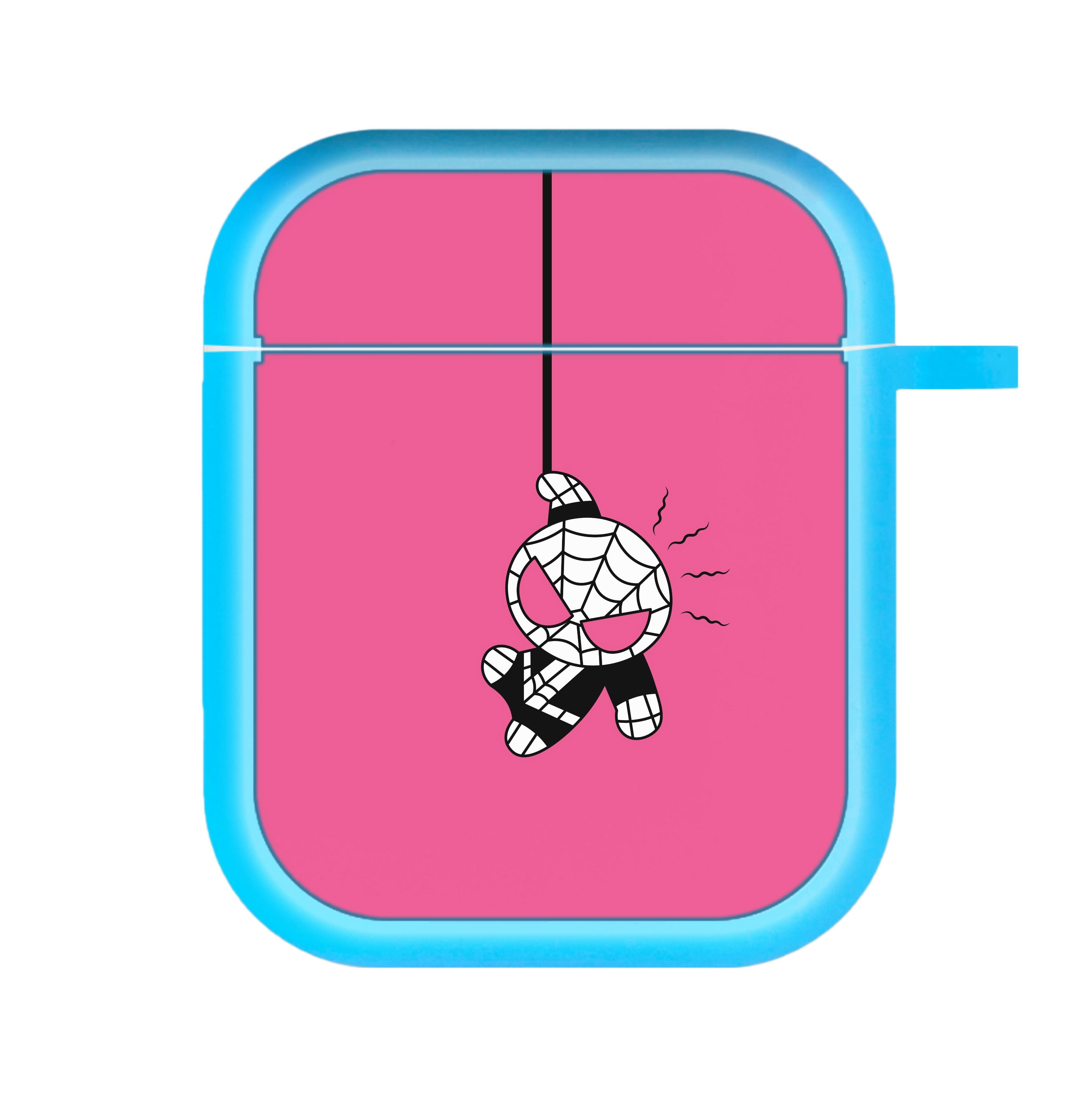 Pink Hanging Spider Hero  AirPods Case