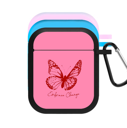 Embrace Change Butterfly AirPods Case