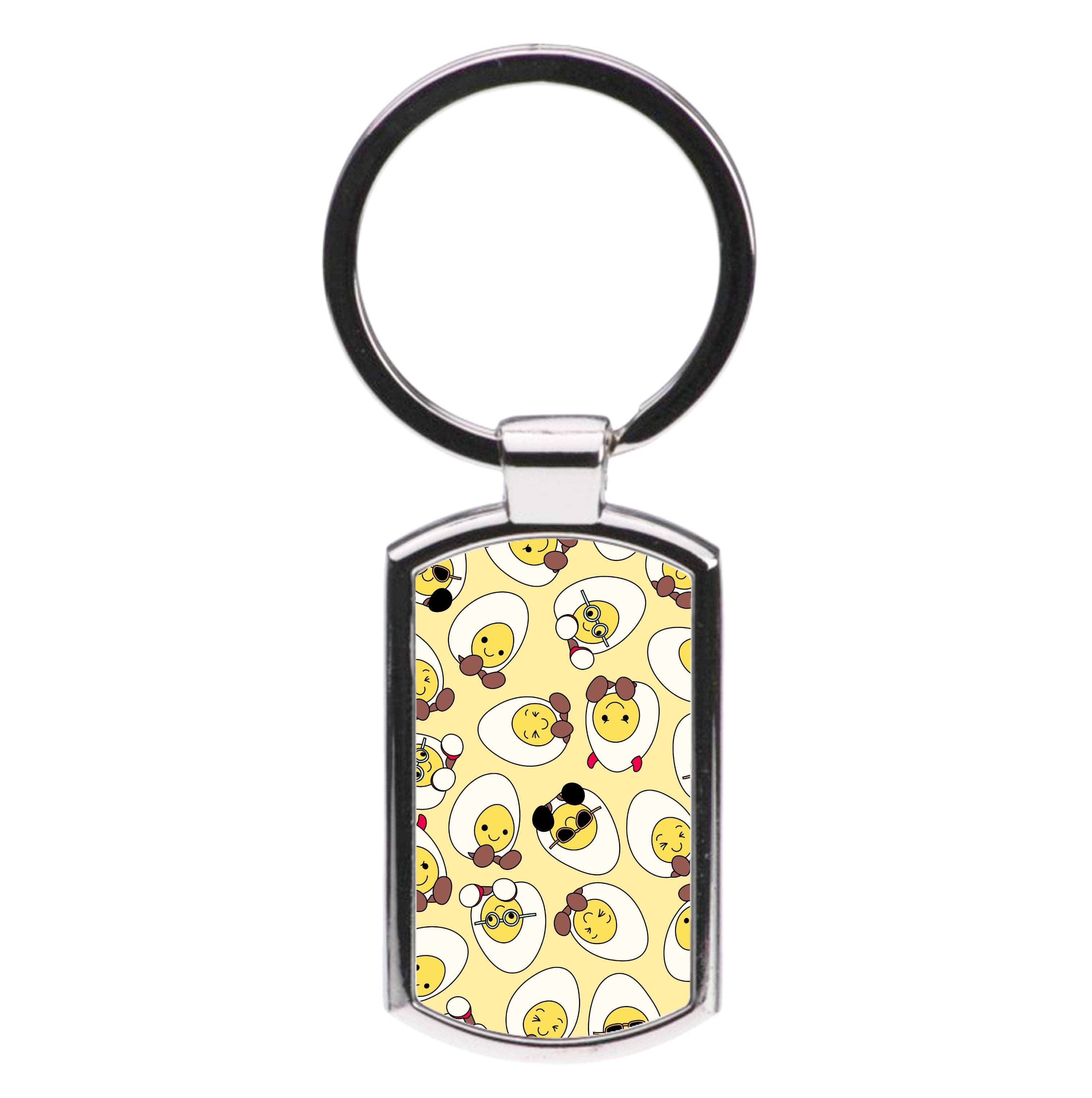 Egg Pattern - Plushy Luxury Keyring