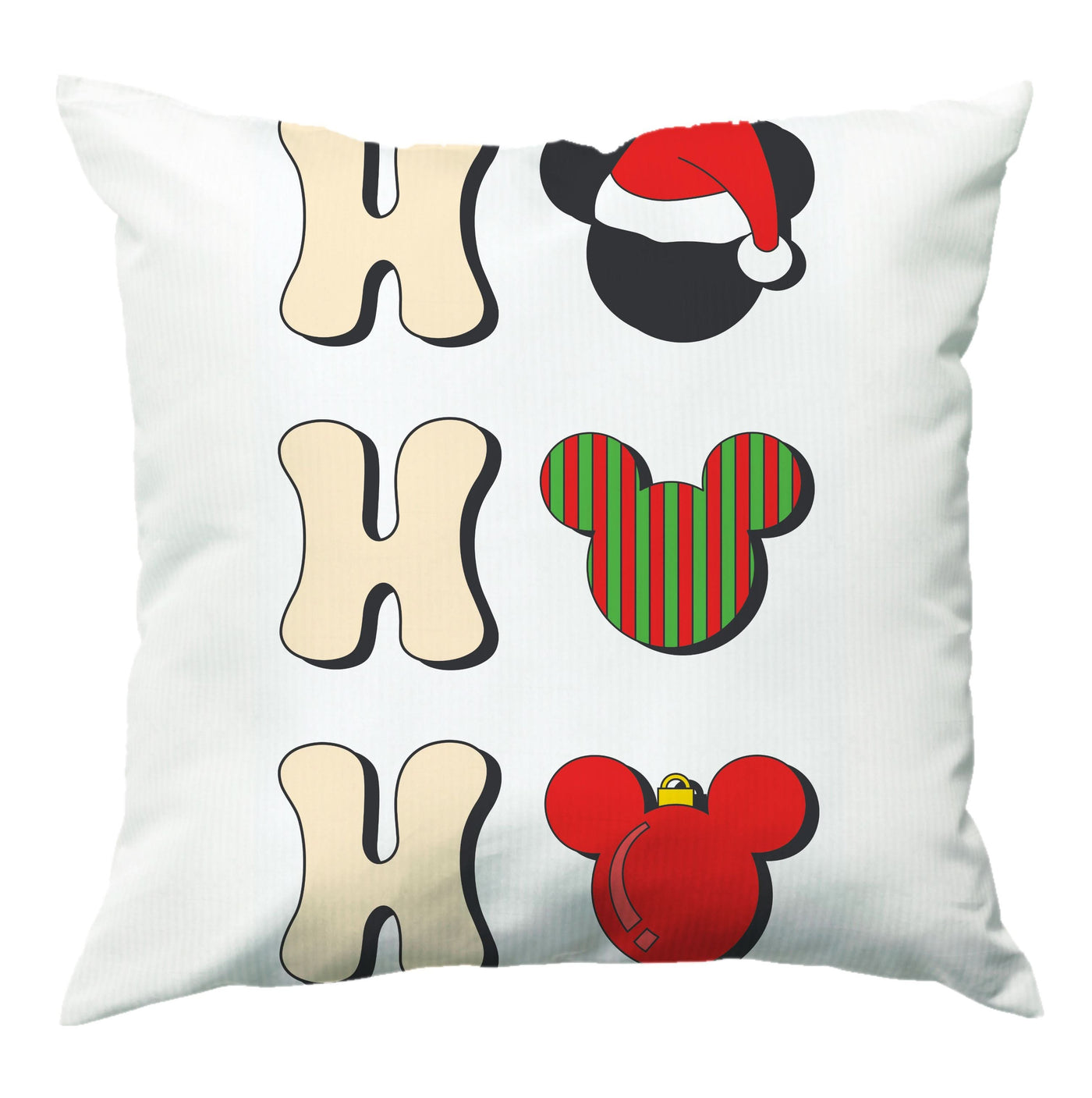 Ho Ho Ho Mickey Cushion