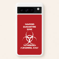 Hawkins Quarantine Zone Google Pixel 8 Pro Case