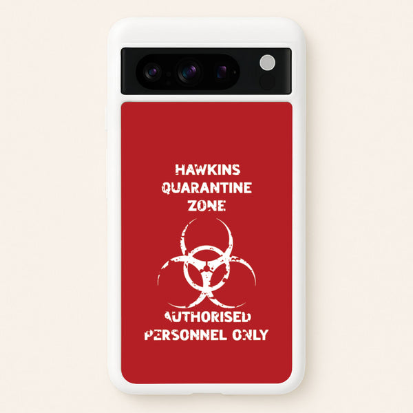 Hawkins Quarantine Zone Google Pixel 8 Pro Case