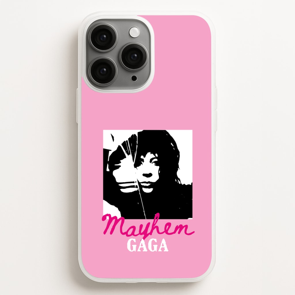 Pink Mayhem Gaga Phone Case for iPhone, Samsung Galaxy and Google Pixel