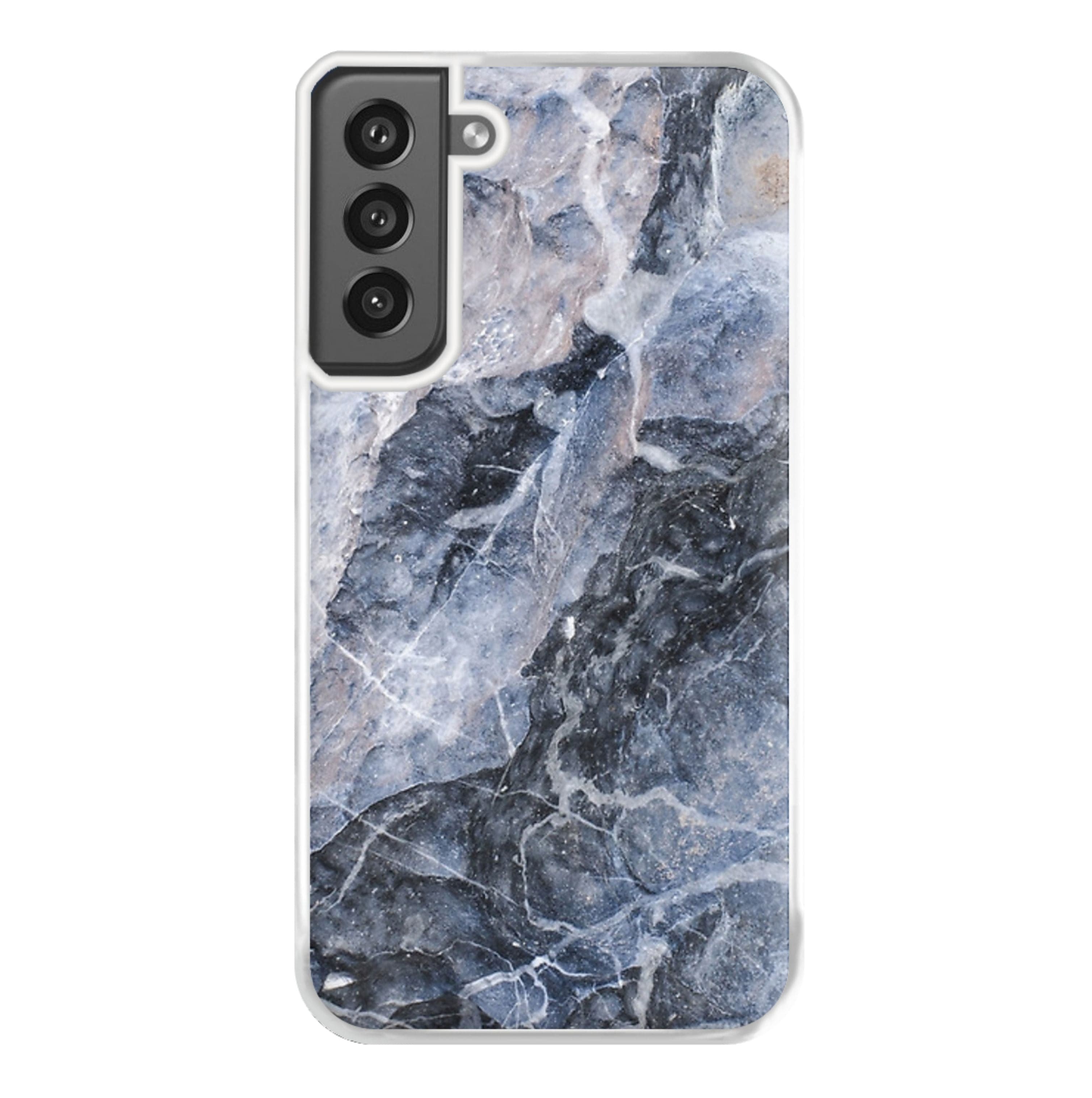 Grey and White Marble Phone Case