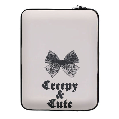 Creepy And Cute Coquette Laptop Sleeve