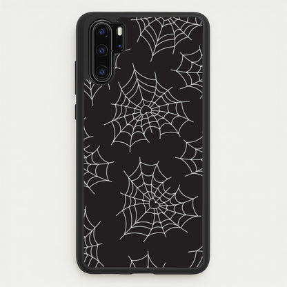 Spiderweb Hearts Pattern Huawei P30 Pro Case