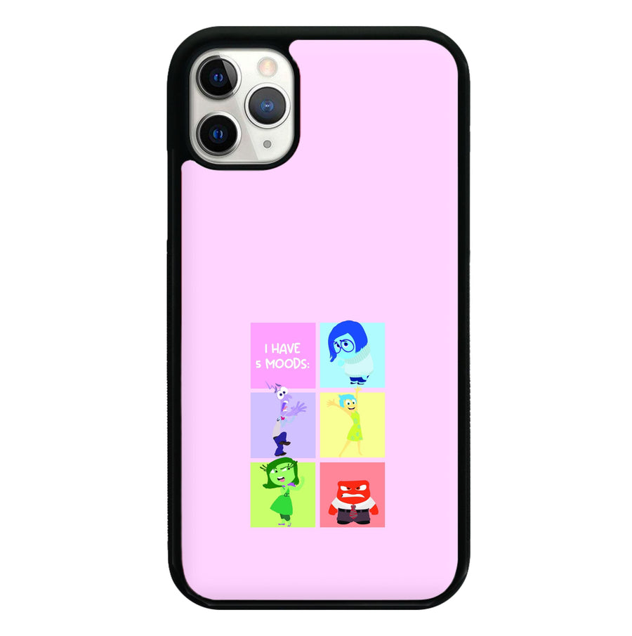 I Have Moods - Inside Out Phone Case