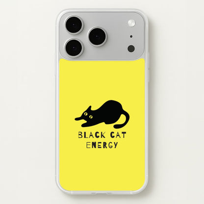 Black Cat Energy iPhone 17 Pro Max Case