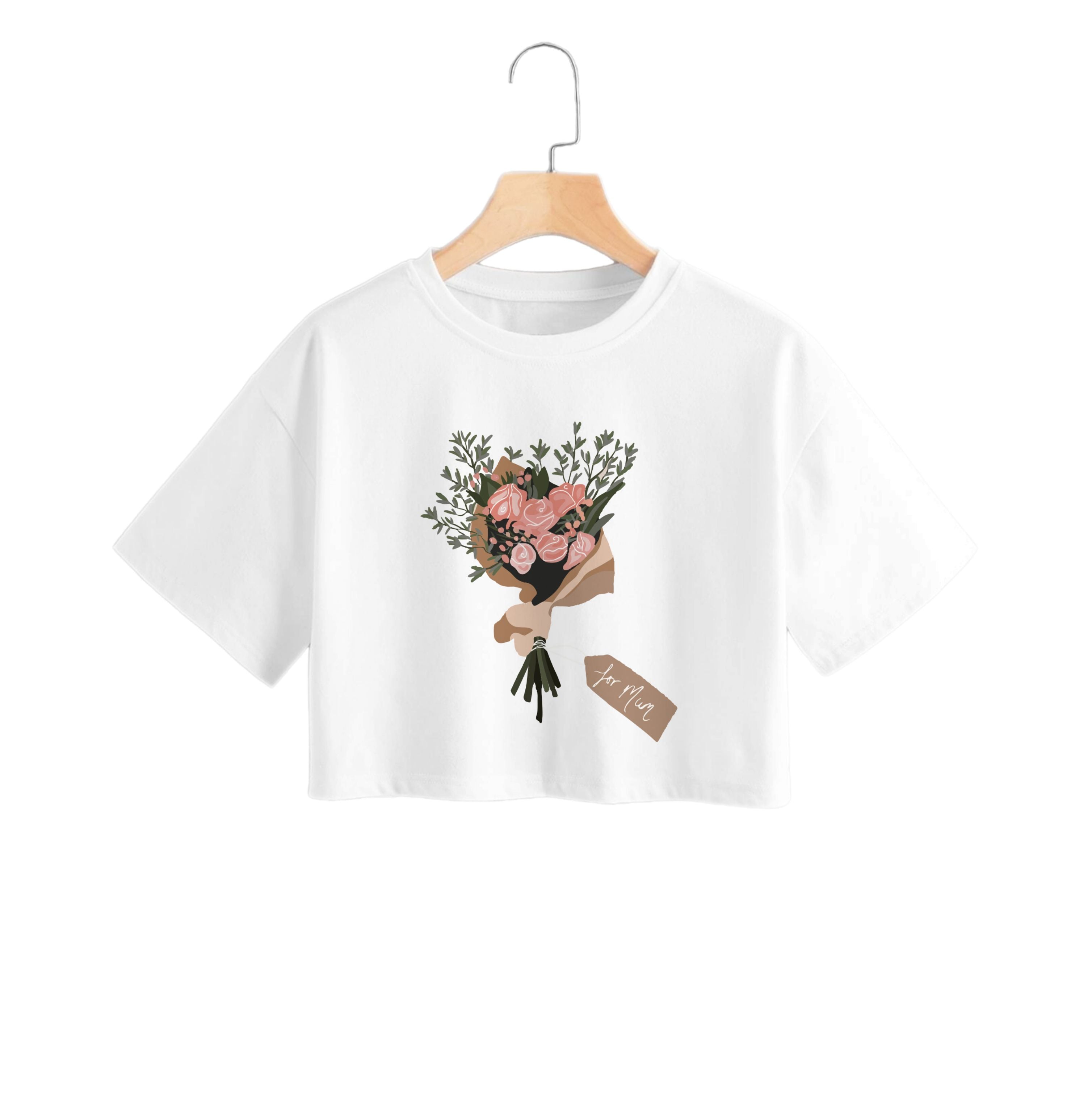 Mum Bouquet - Mother's Day Crop Top