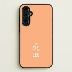 Leo Pastel Zodiac Galaxy A54 Case