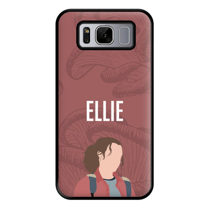 Ellie Mushroom Pattern Galaxy S8 Plus Case