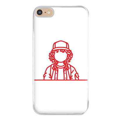 Dustin Outline Phone Case