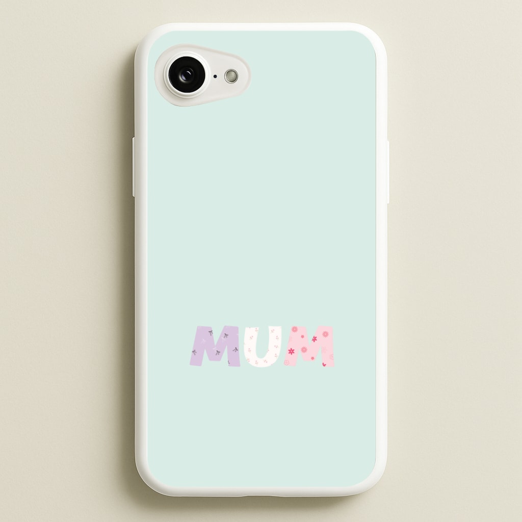 Mum Patchwork iPhone 16e Case
