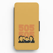 505 Band Members Light Flip / Wallet Phone Case 1
