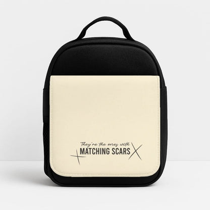 Matching Scars Insulated Lunch Bag