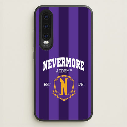 Addams Academy Purple Huawei P30 Case