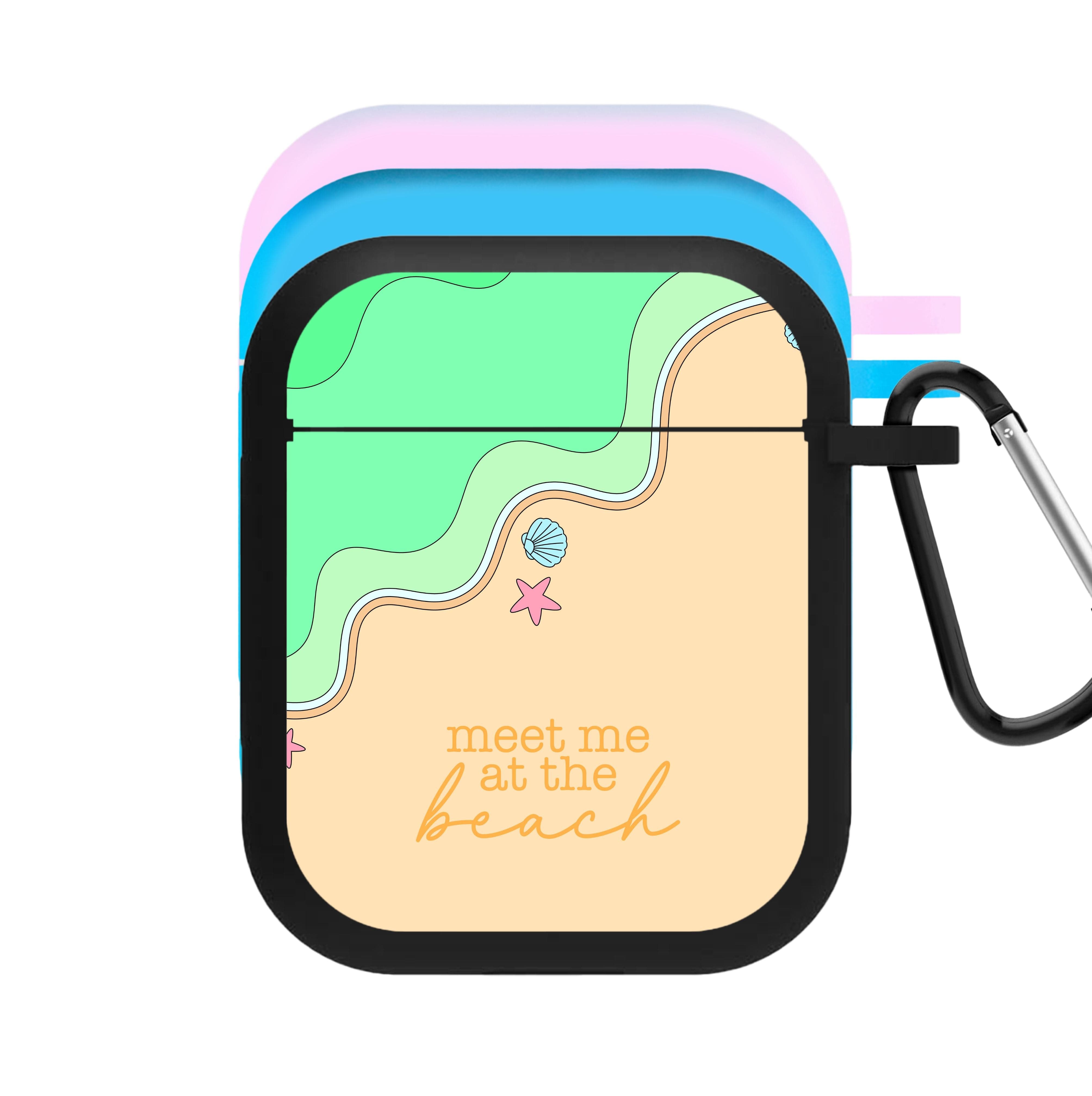 Meet Me At The Beach - Summer AirPods Case