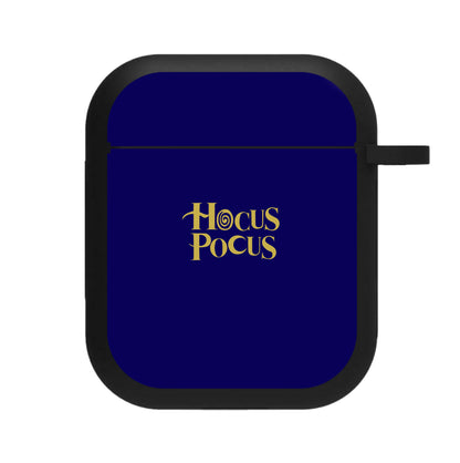 Text - Hocus Halloween AirPods Case