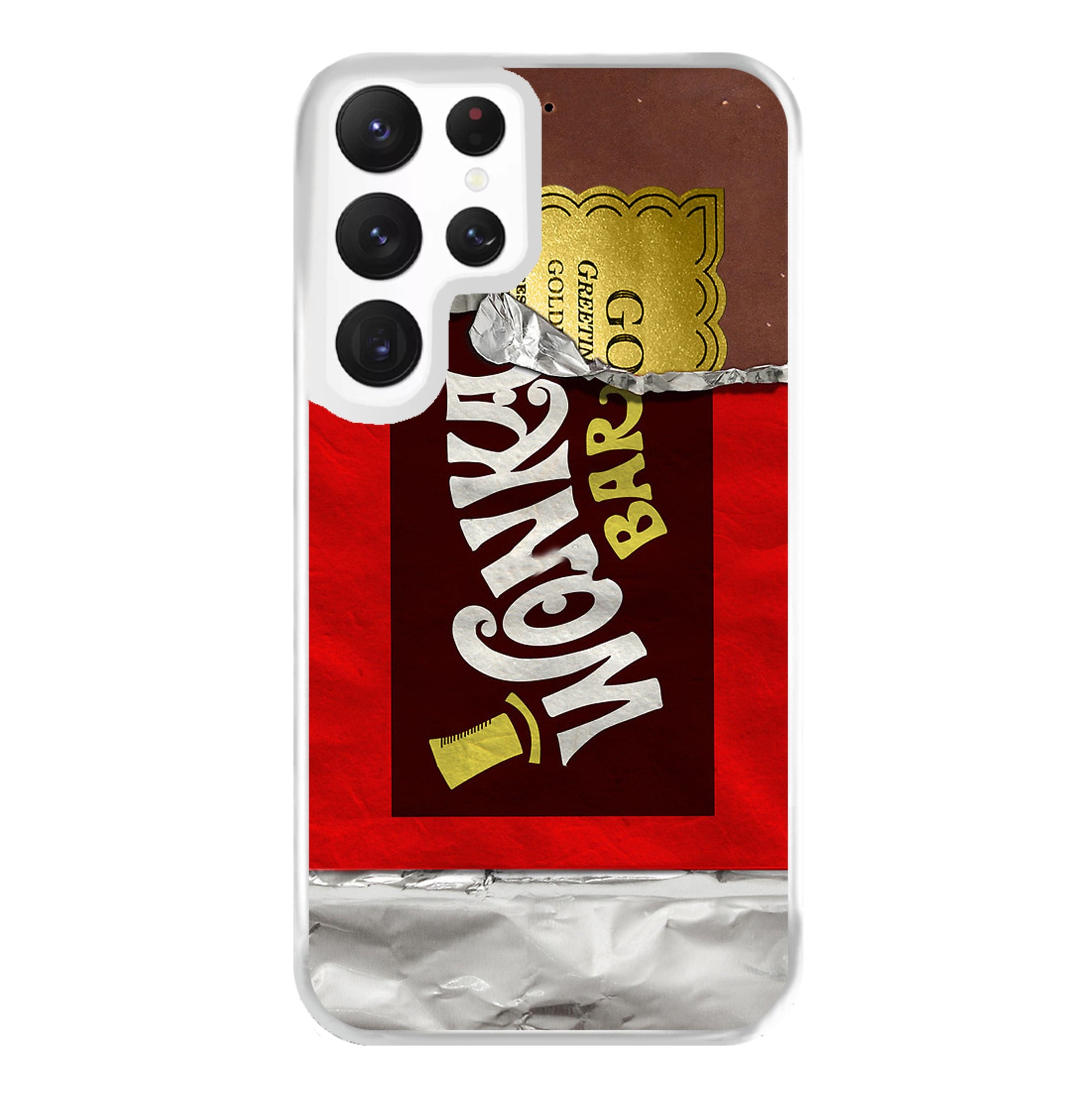 Wonka Bar Golden Ticket Phone Case