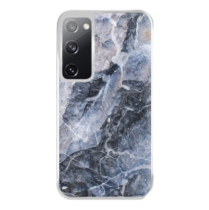 Grey and White Marble Phone Case