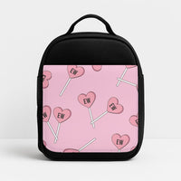 Ew Love Heart Lolipops Pattern Lunchbox