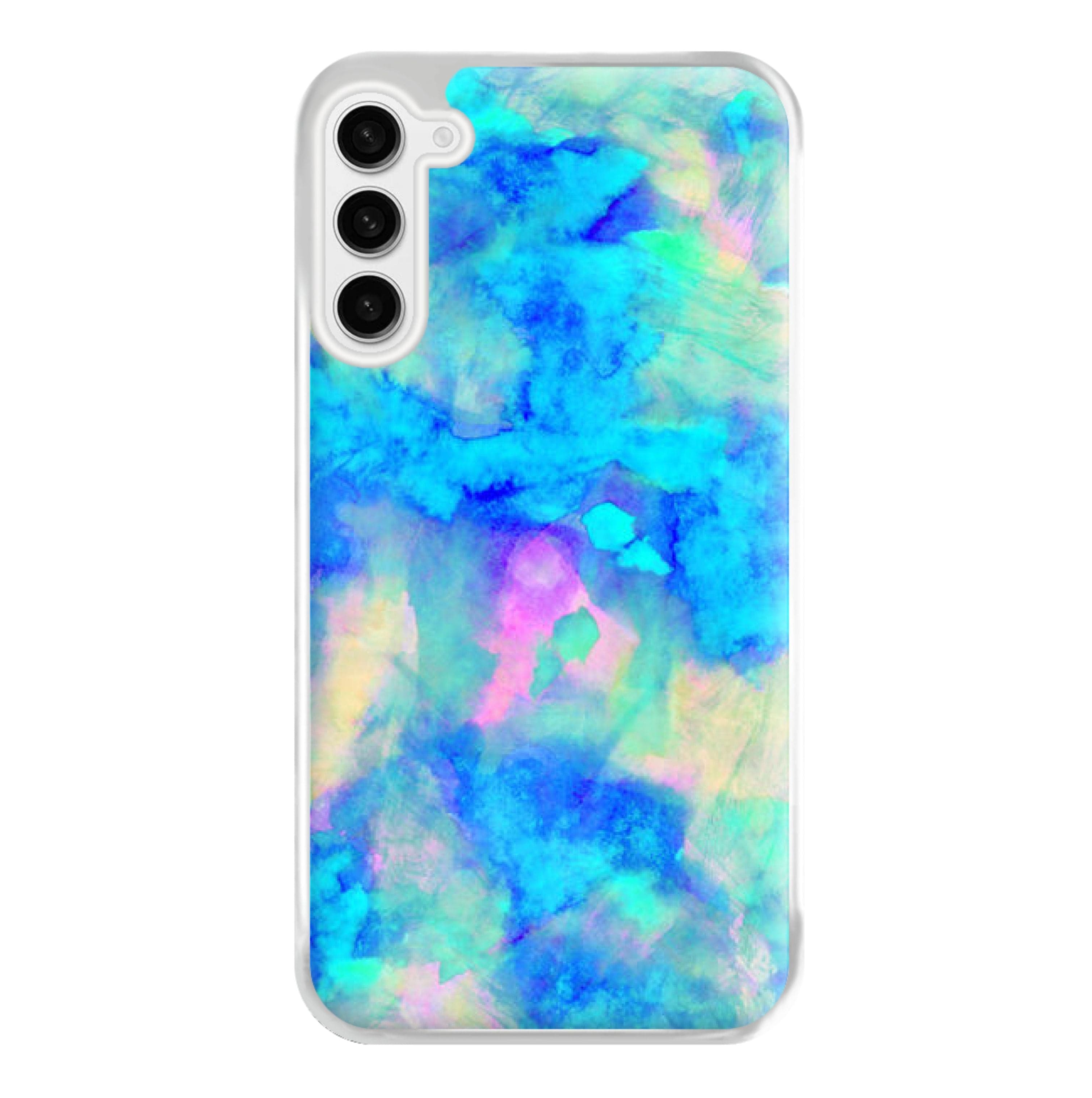 Electric Blue Phone Case