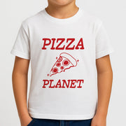 Retro Pizza Planet  Kids T-Shirt 4