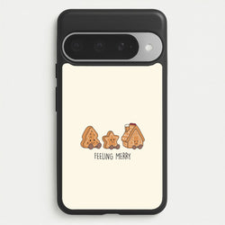 Gingerbread Plushies Quote Google Pixel 10 Pro XL Case
