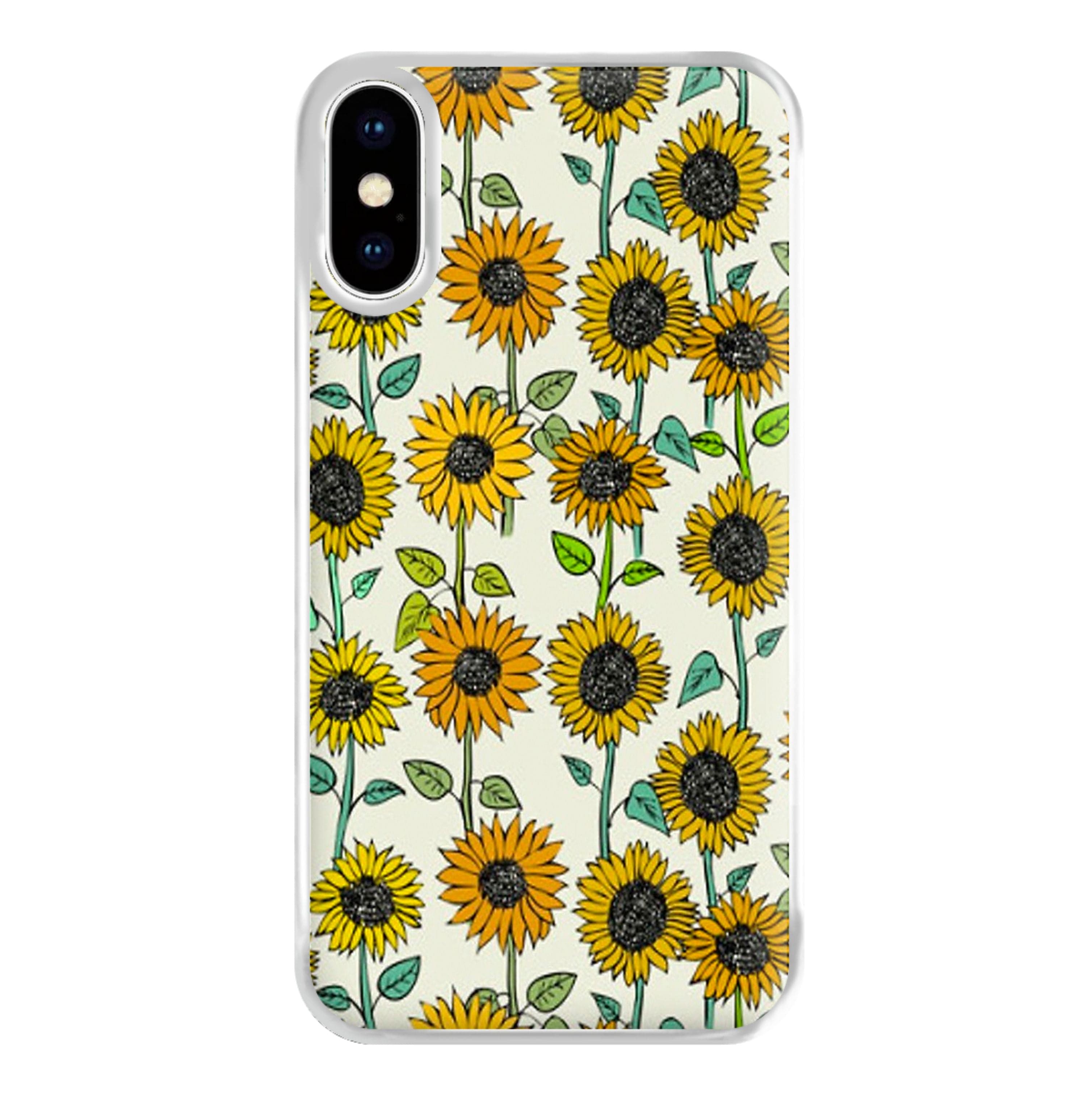 Painted Sunflowers Phone Case