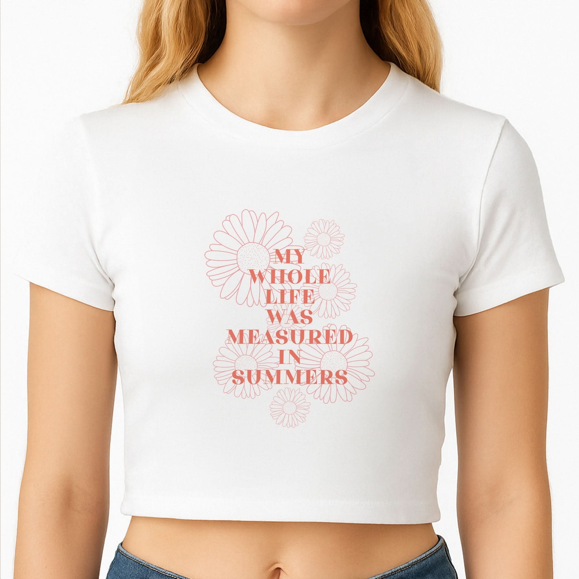 Dasies Quote Crop Top