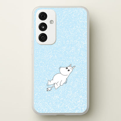Moom In Glitter Galaxy A35 Case