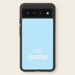 Aquarius Pastel Zodiac Google Pixel 7 Pro Case