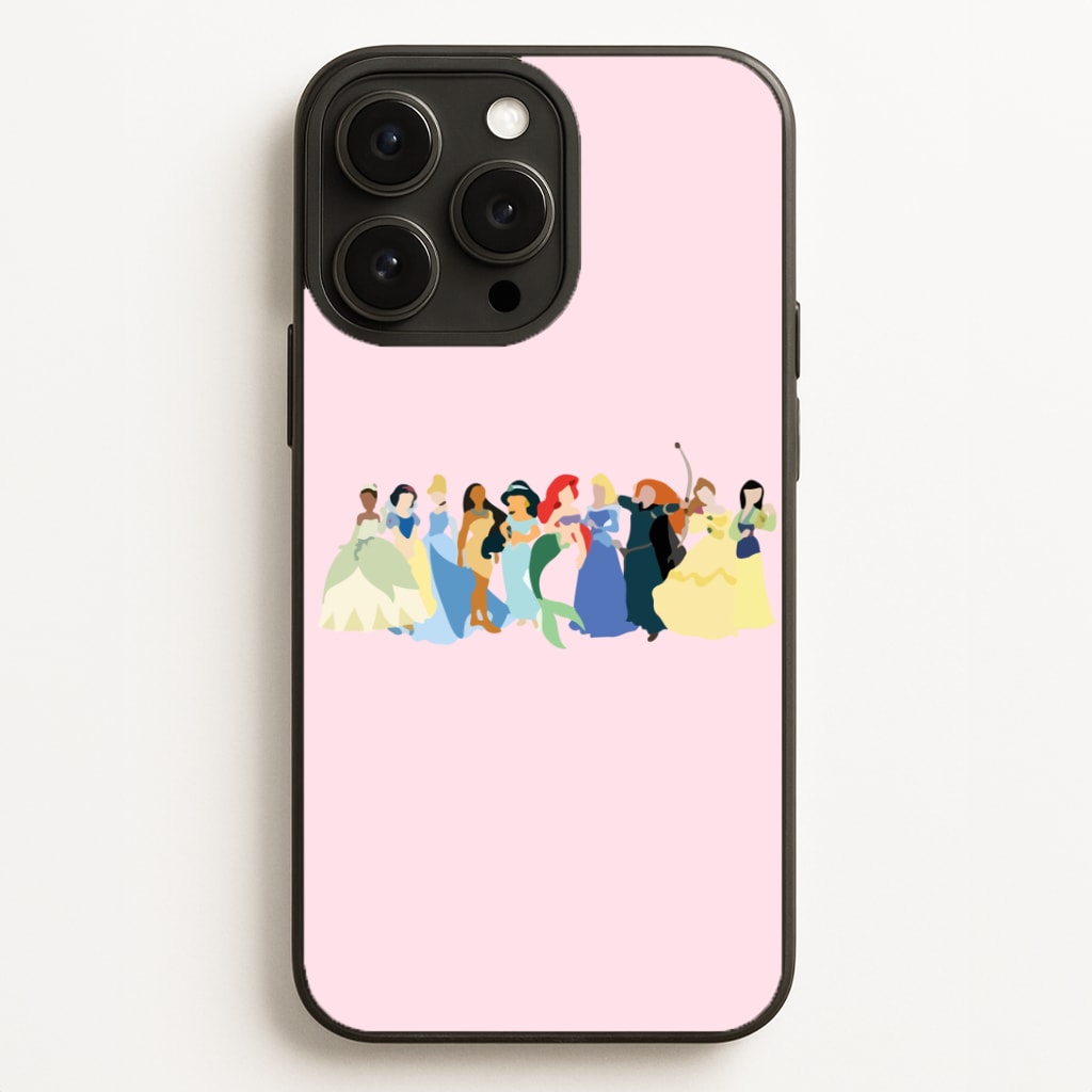 Fairytale Princesses Cast Phone Case for iPhone, Samsung Galaxy and Google Pixel