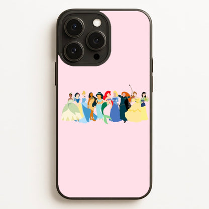 Fairytale Princesses Cast Phone Case for iPhone, Samsung Galaxy and Google Pixel