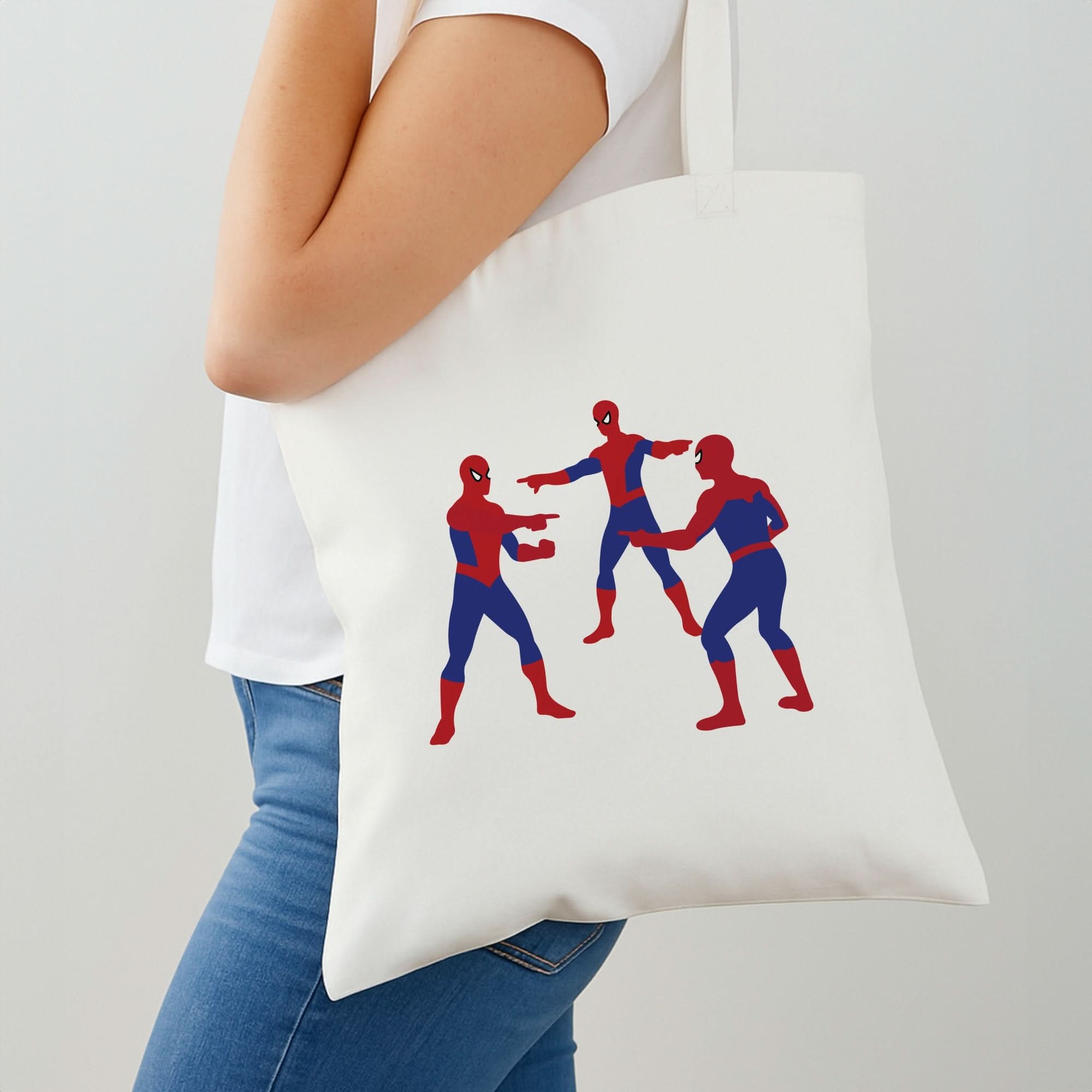 Spider Hero Pointing Meme Shoulder Bag