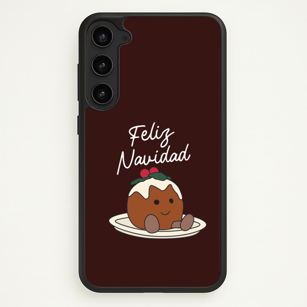 Christmas Pudding Plush Galaxy S23 Case