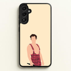 Harry Heart Jumpsuit Galaxy A34 Case